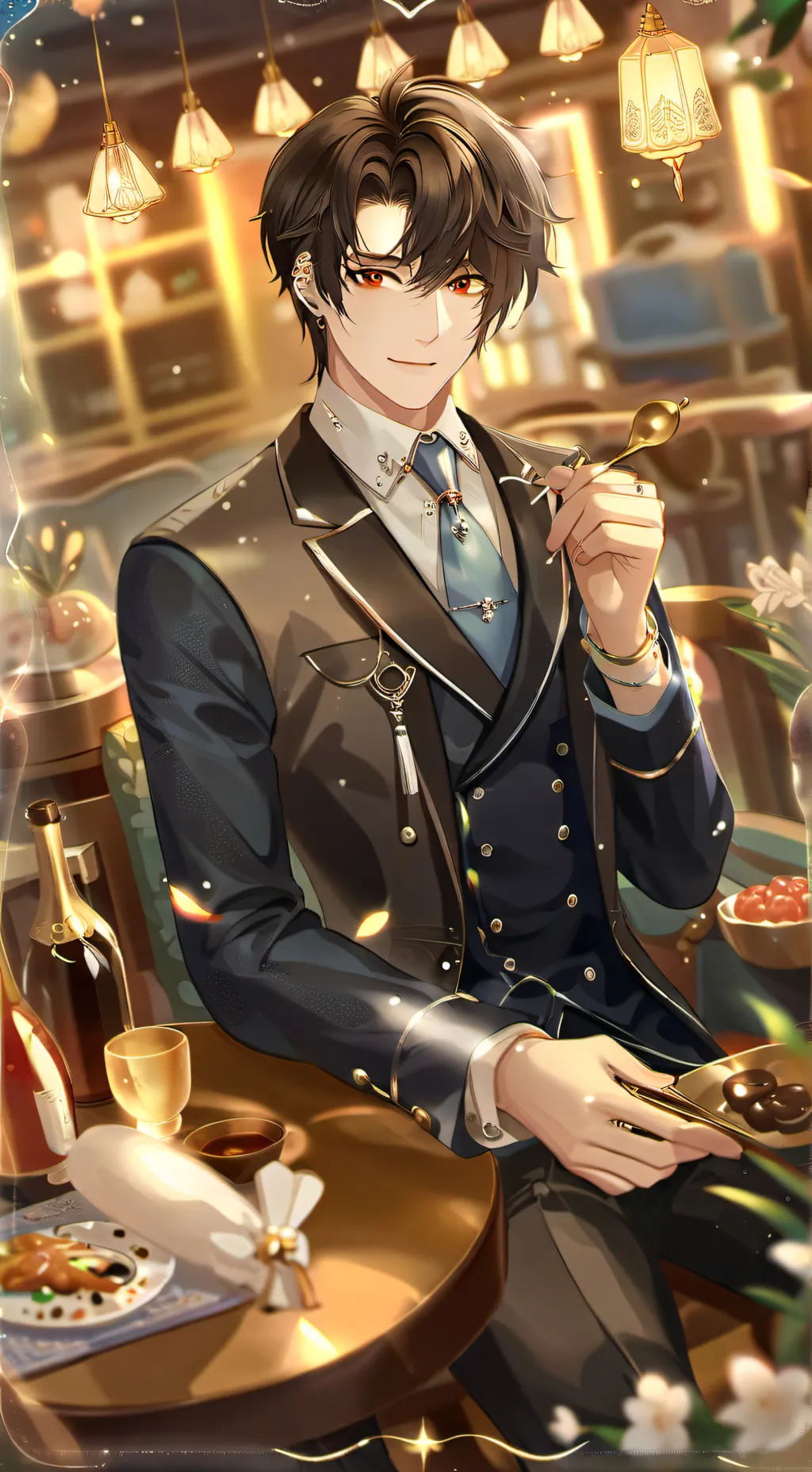 ai character:  🔥Dayro🫣 background
