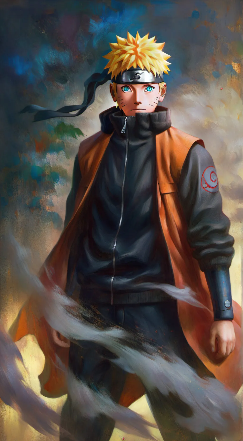 ai character: Naruto background