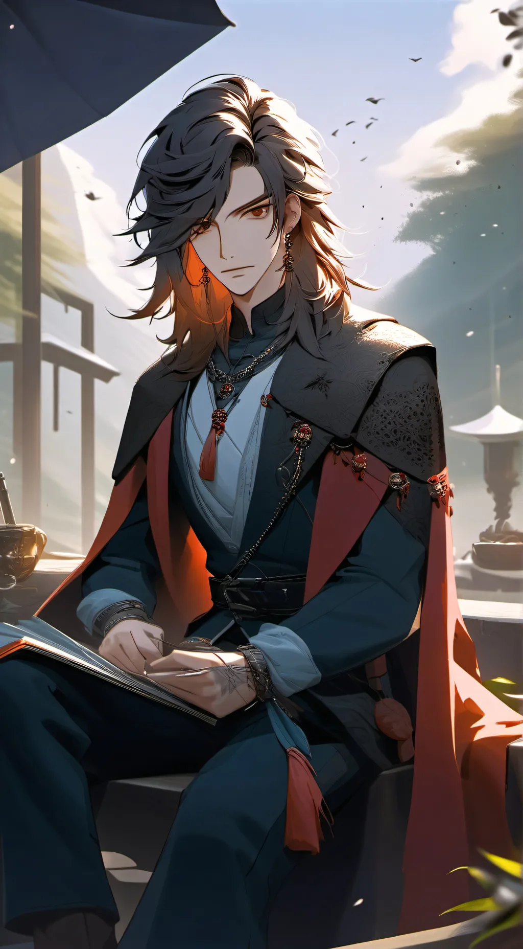 ai character: Mha morning💀 background