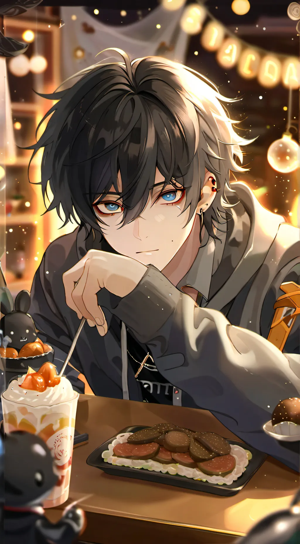ai character: S I L A S background