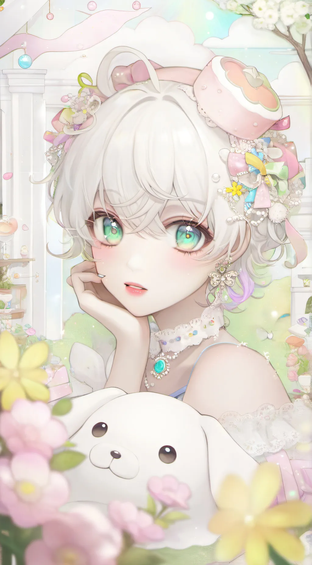 ai character: Lila background