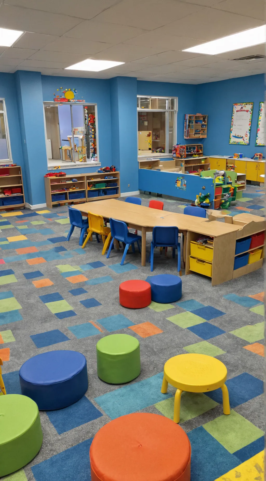 ai character: kindergarteners background