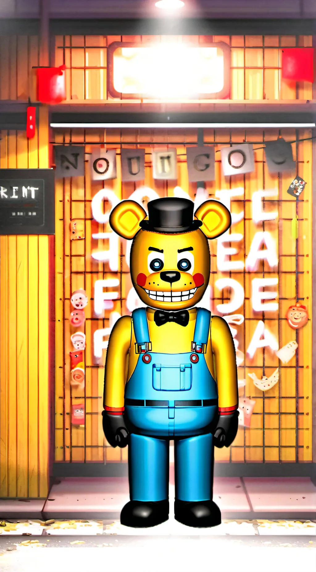 ai character: FNAF  Rpg  background