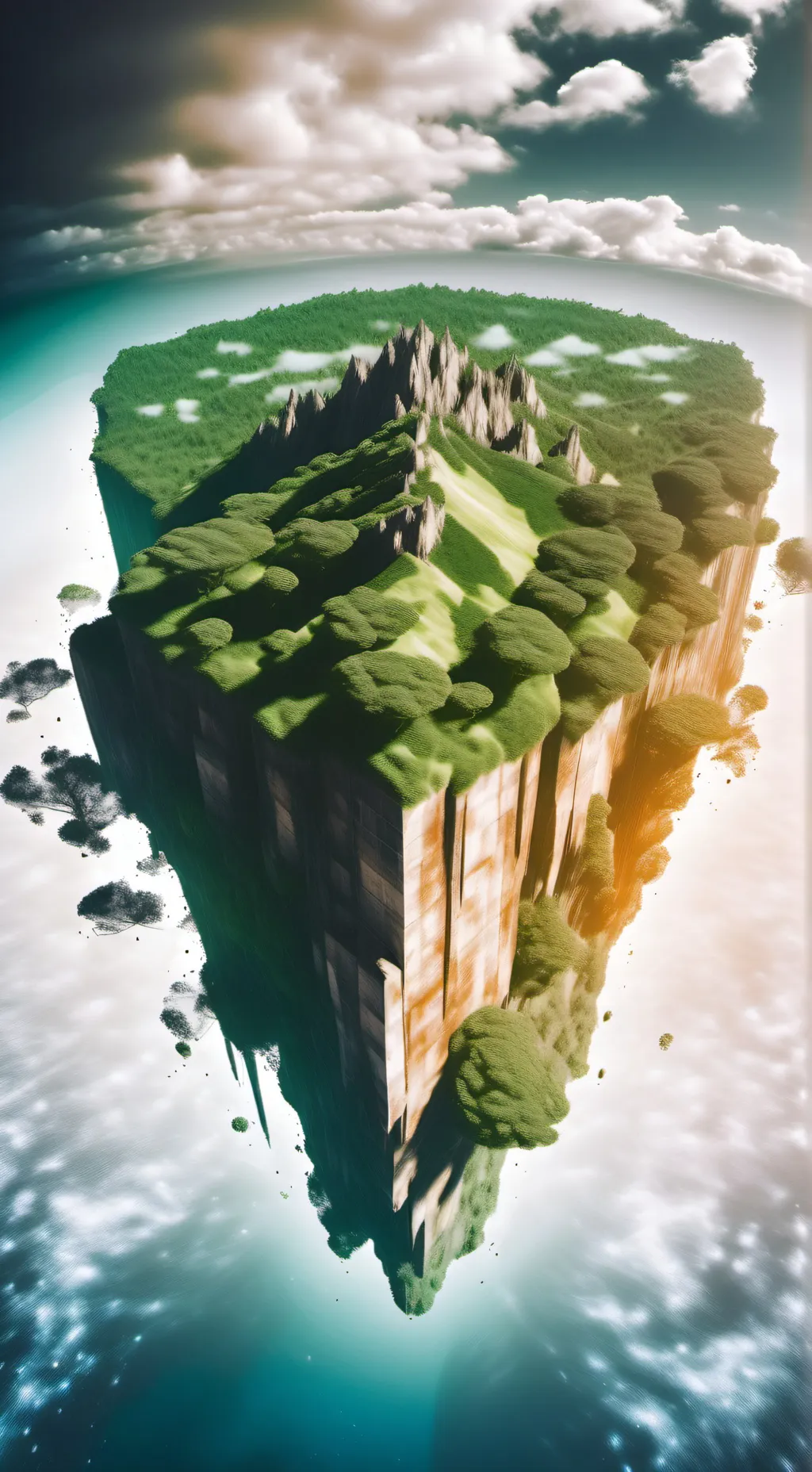 ai character: demo earth  background