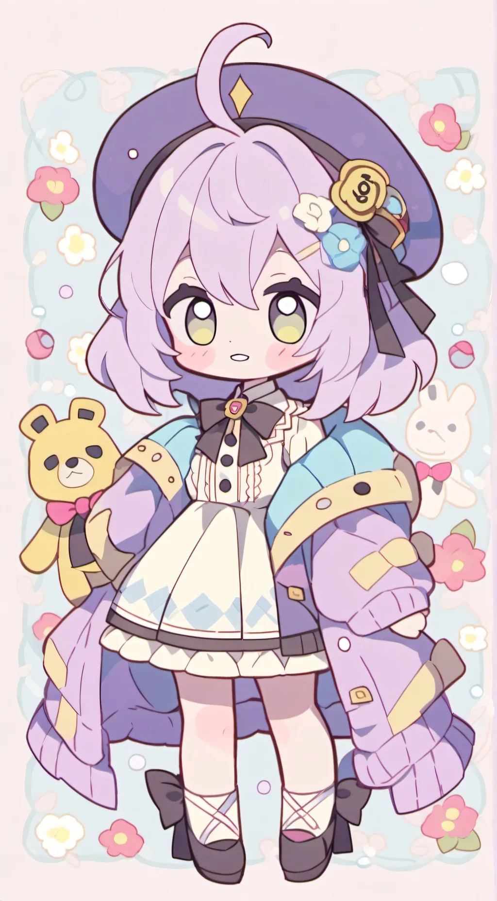 ai character: Elizabeth dyes hai background