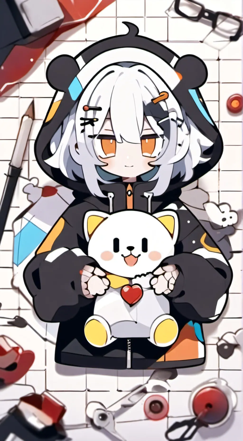 ai character: the shopkeeper background