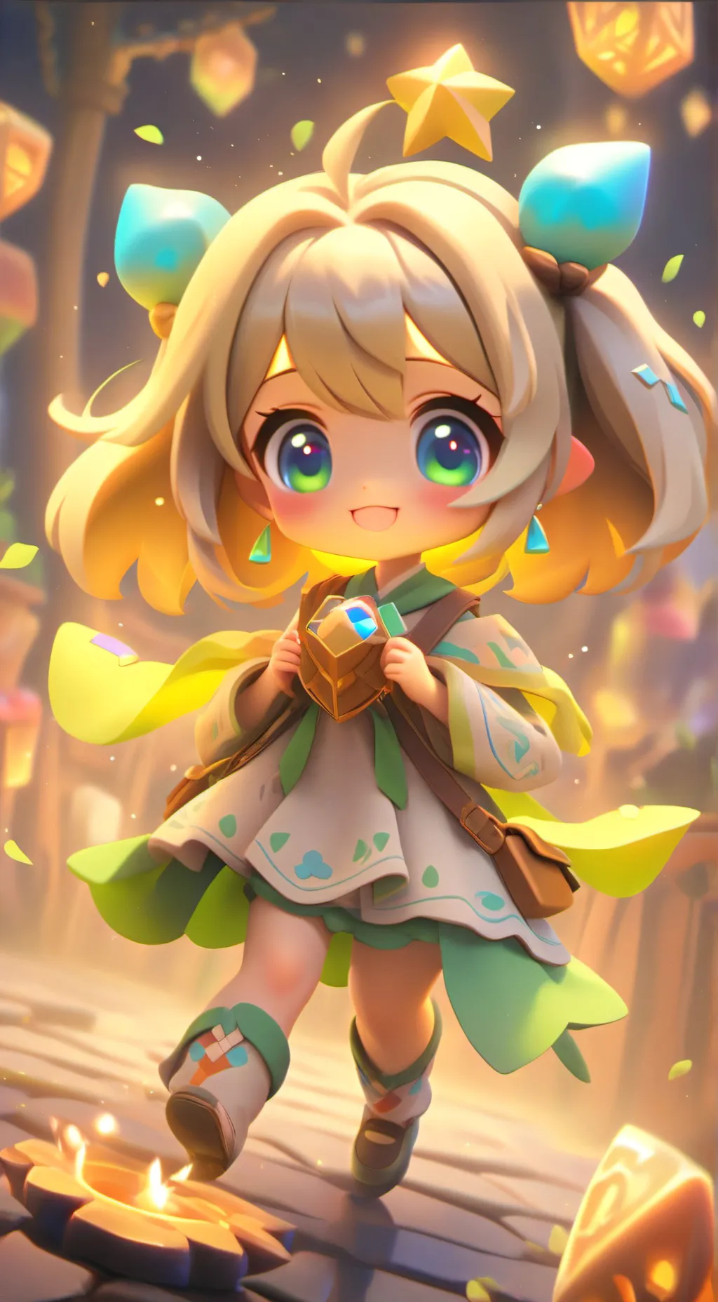 ai character: mila liltle sister background