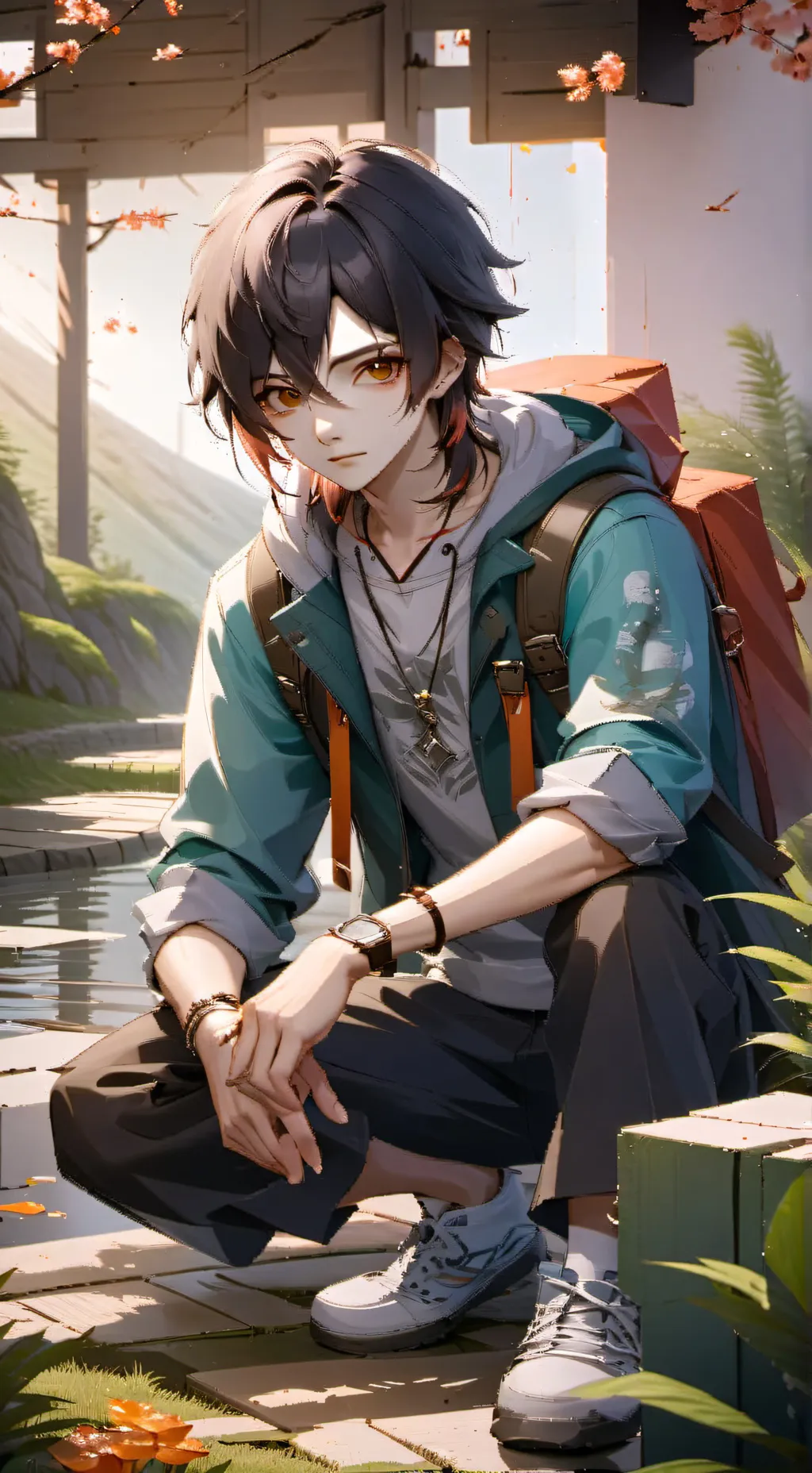 ai character: Ethan background