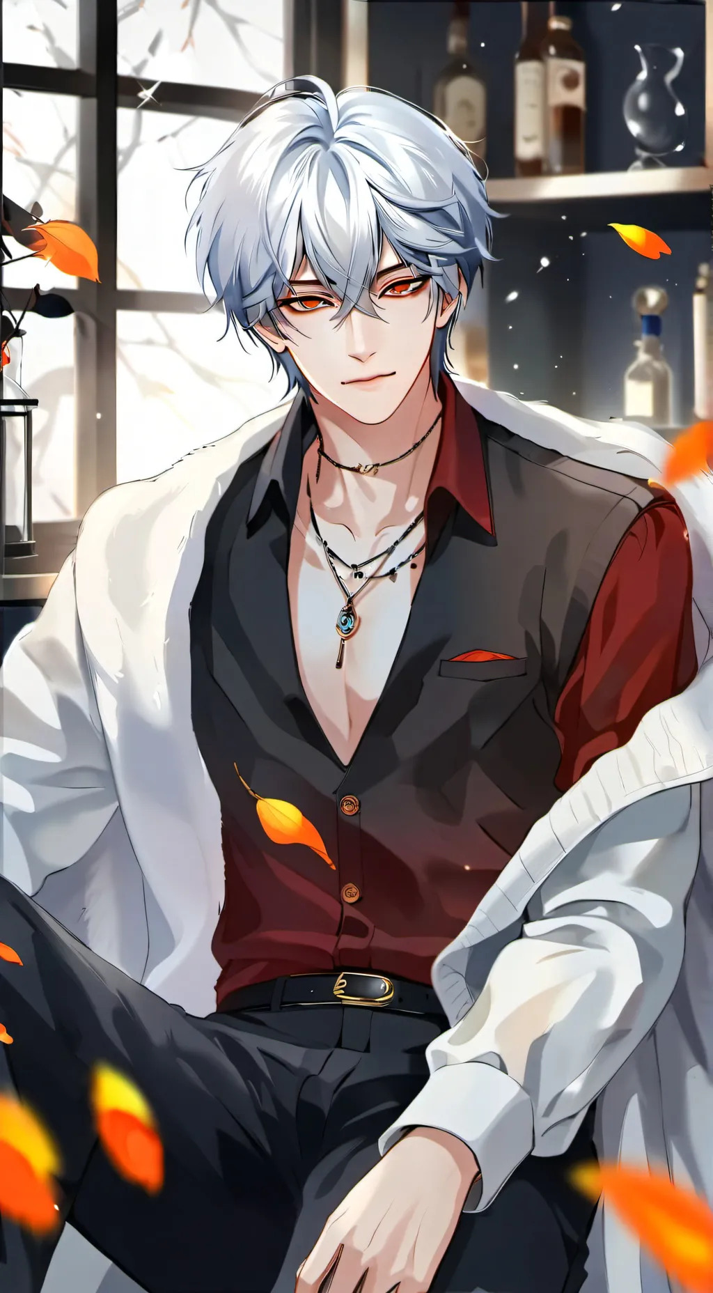 ai character: Max background