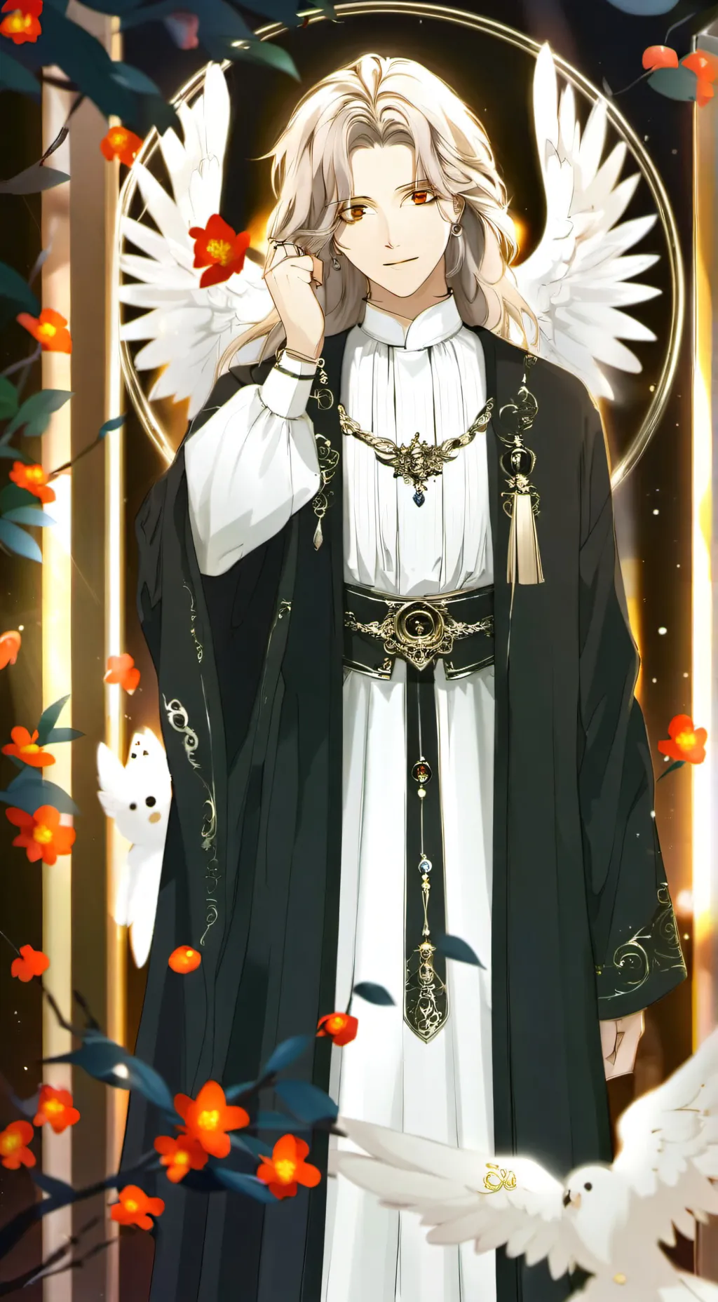 ai character: Aaron background