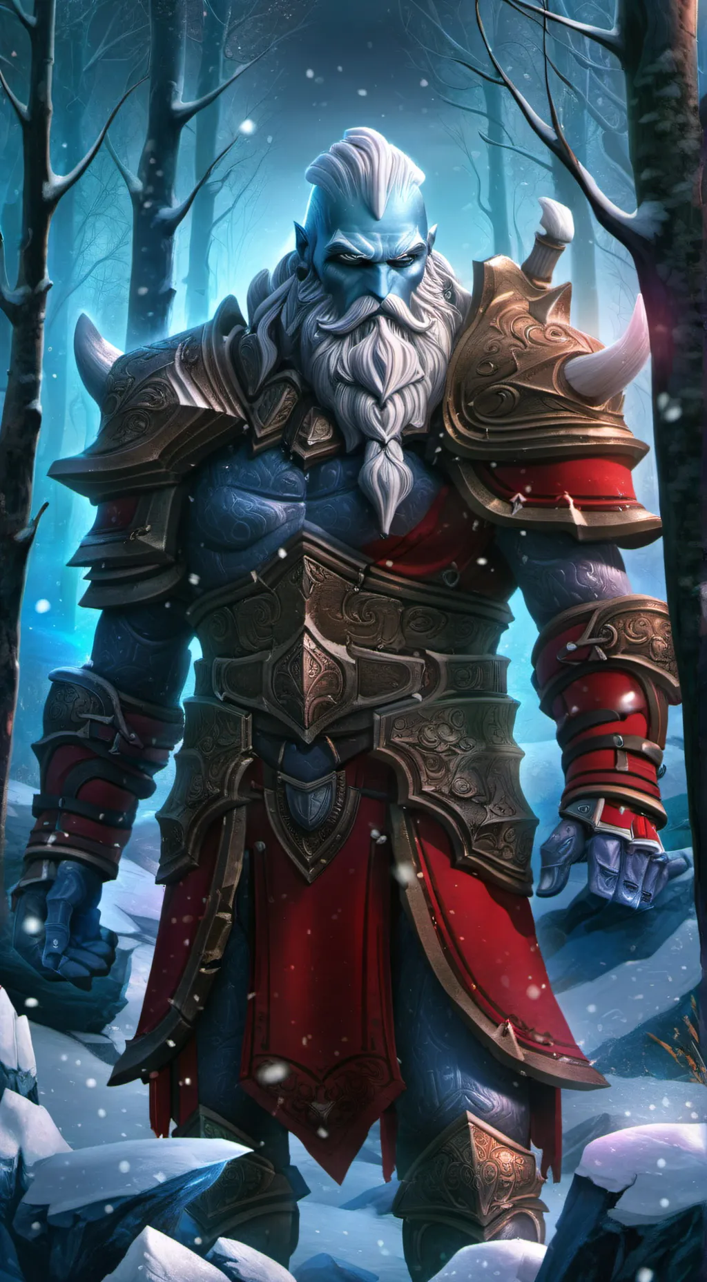 ai character: Gunnar Vidar  background