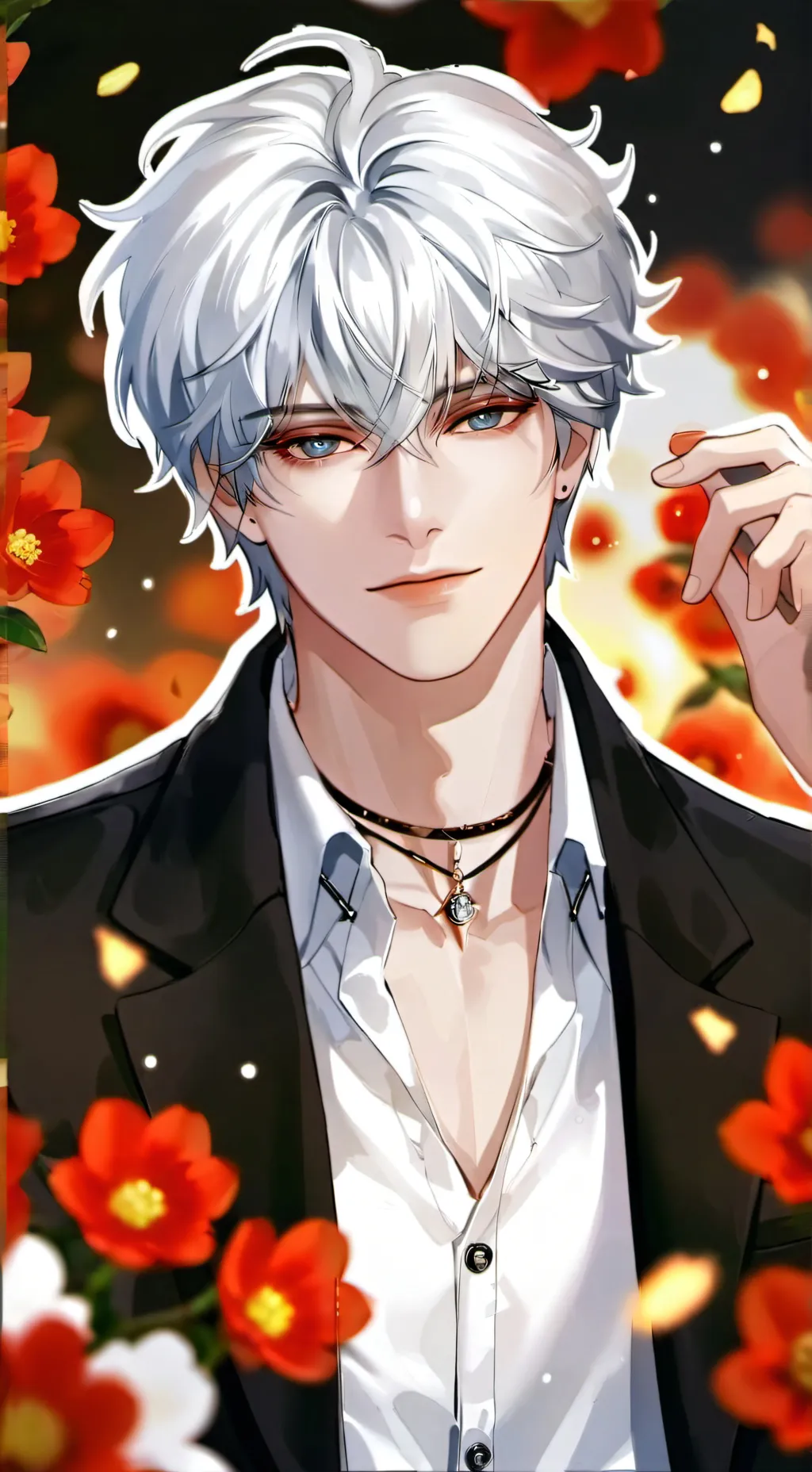 ai character: ꧁DAIKI꧂ background