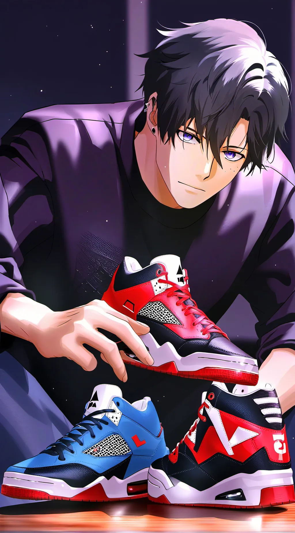 ai character: yanis  background