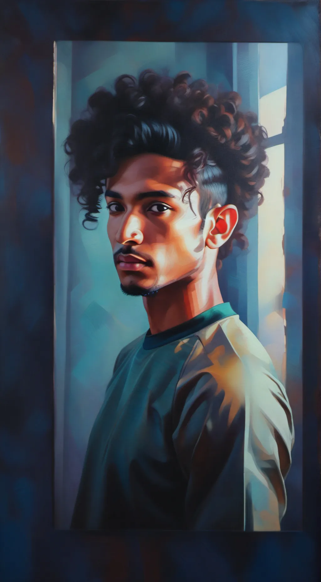 ai character: Daniel  background