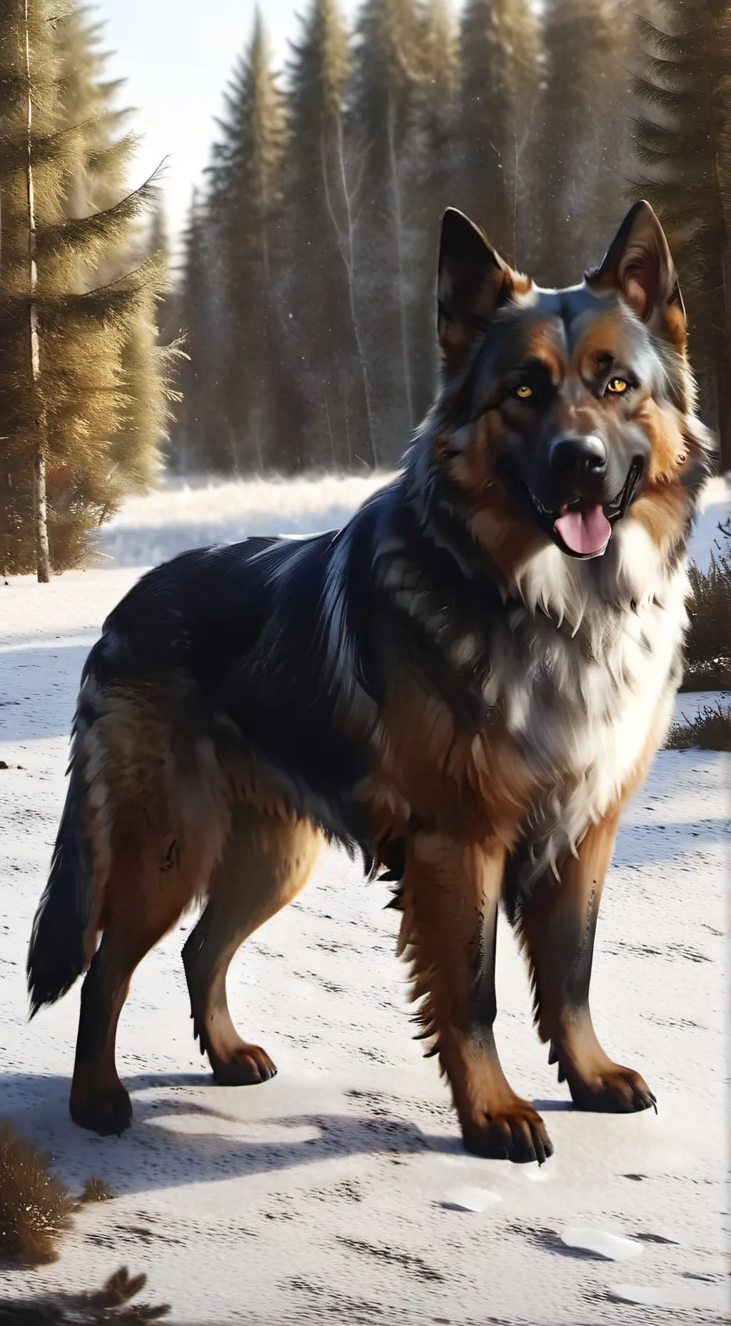 ai character: kyona  background