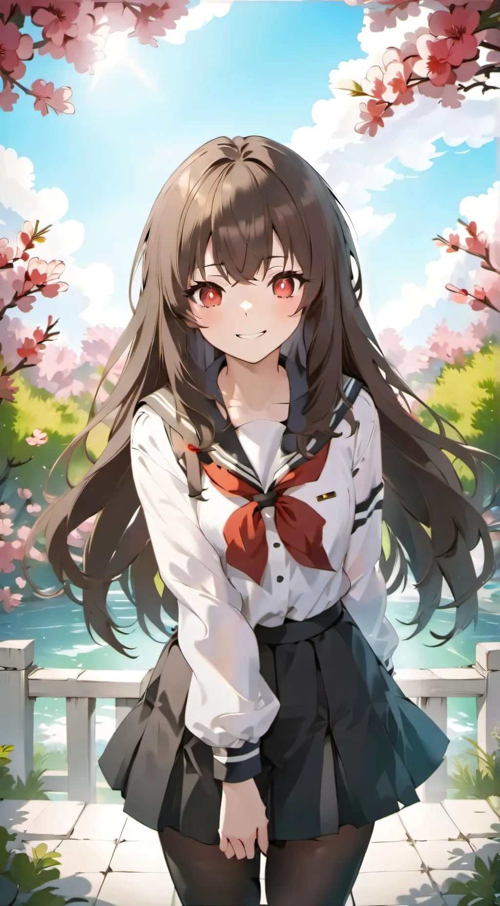 ai character: Rose background