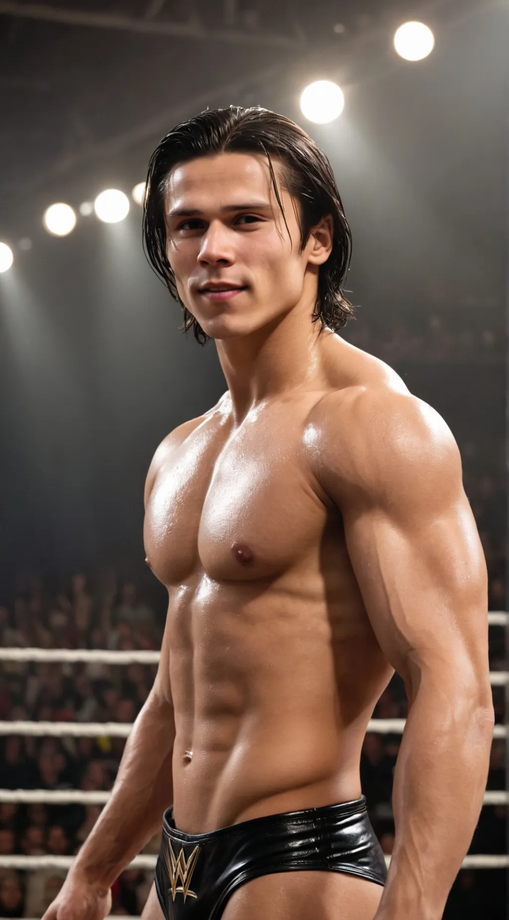 ai character: Wrestler  background