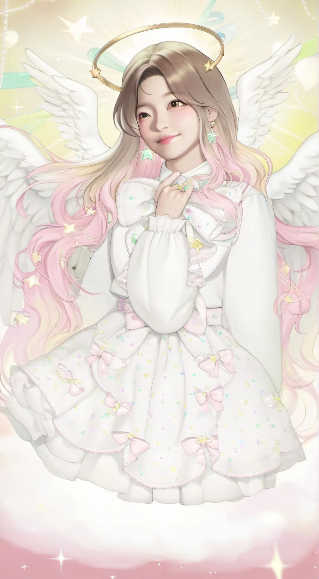 ai character: Angel background