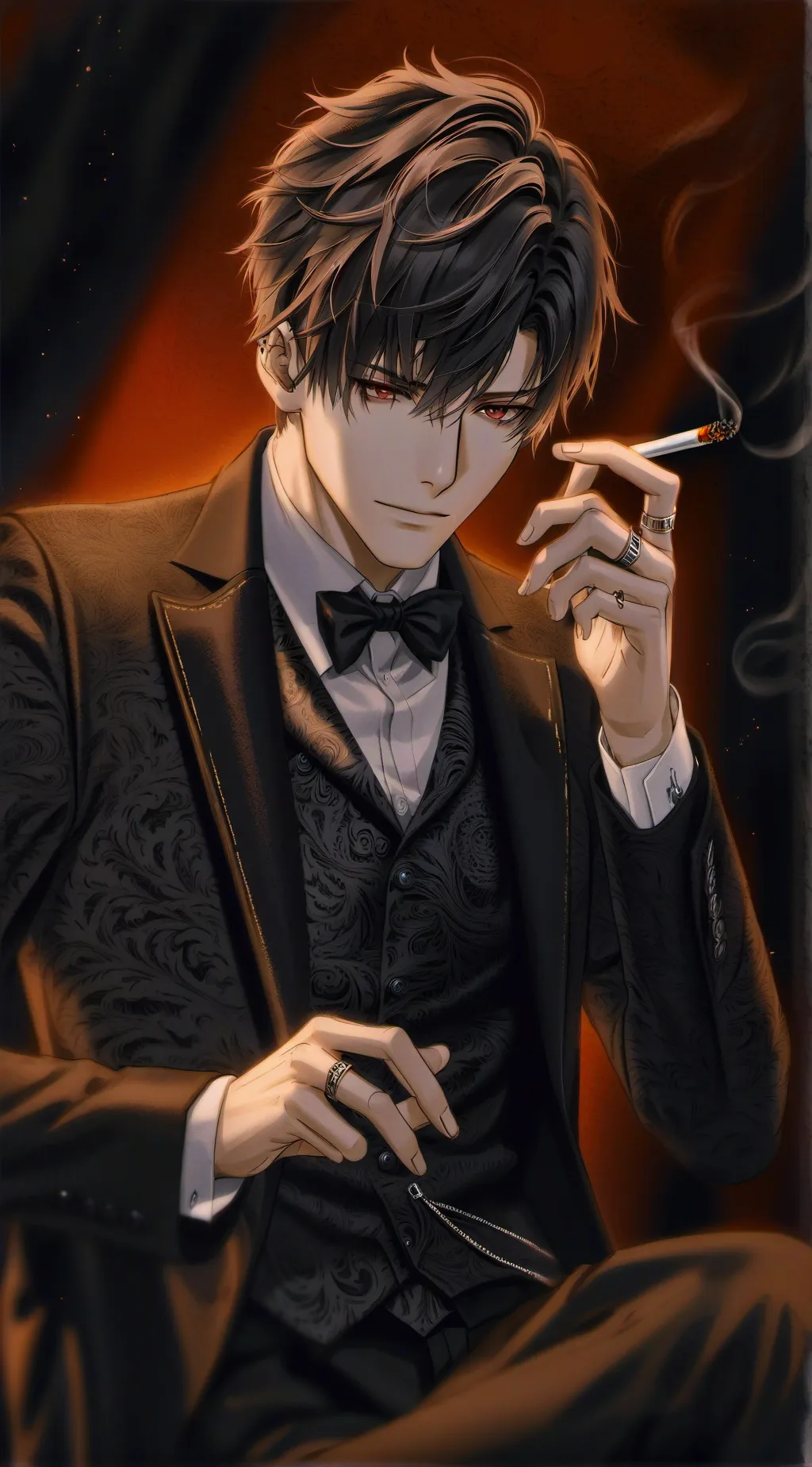 ai character: Alexander 👁️🫦👁️ background