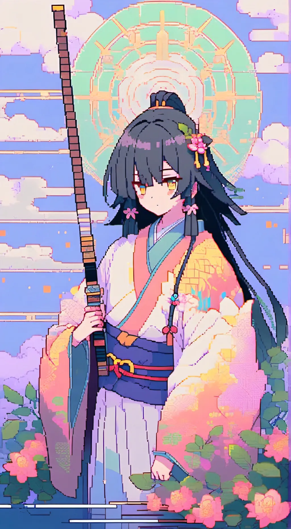 ai character: guyi  background