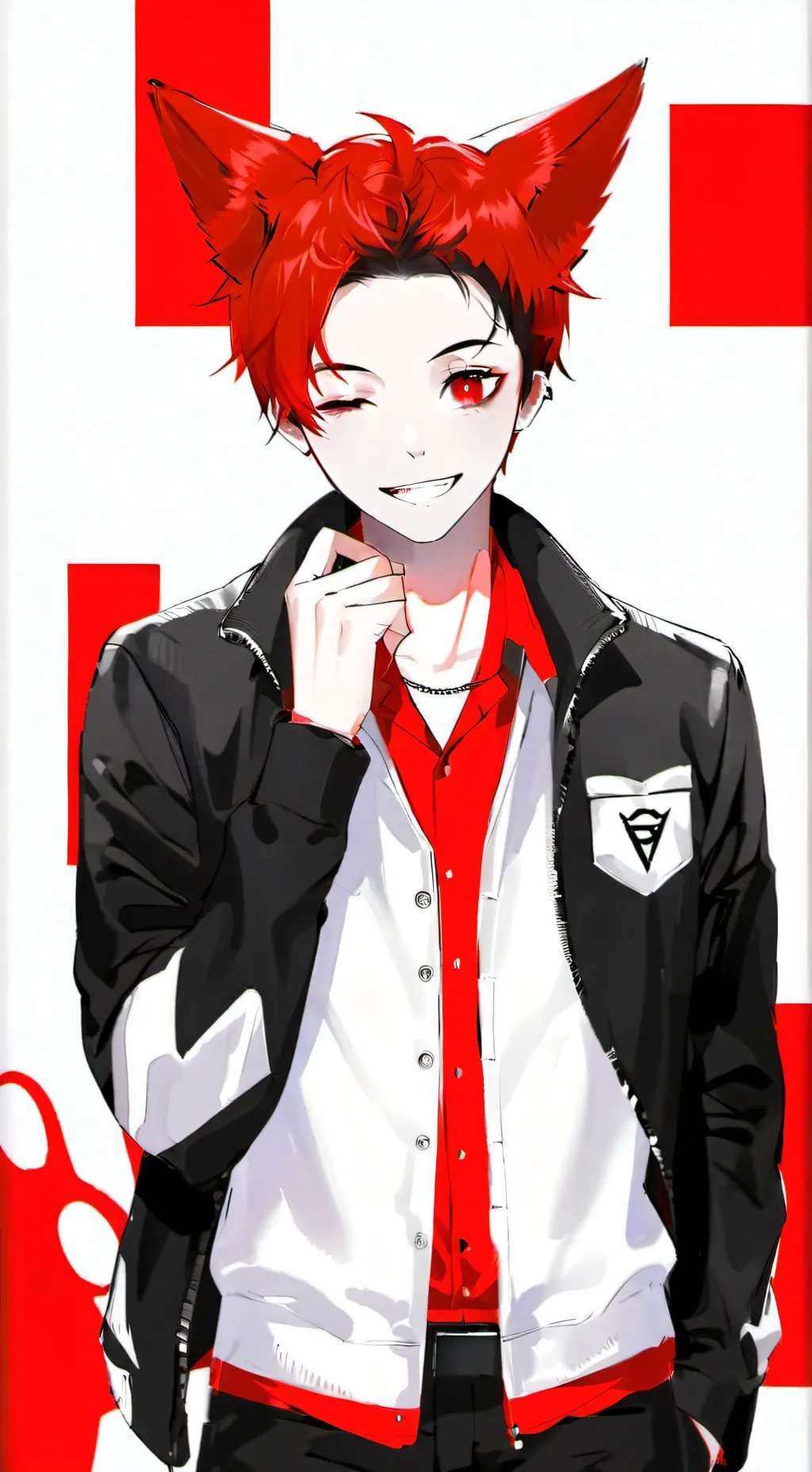 ai character: Damien background