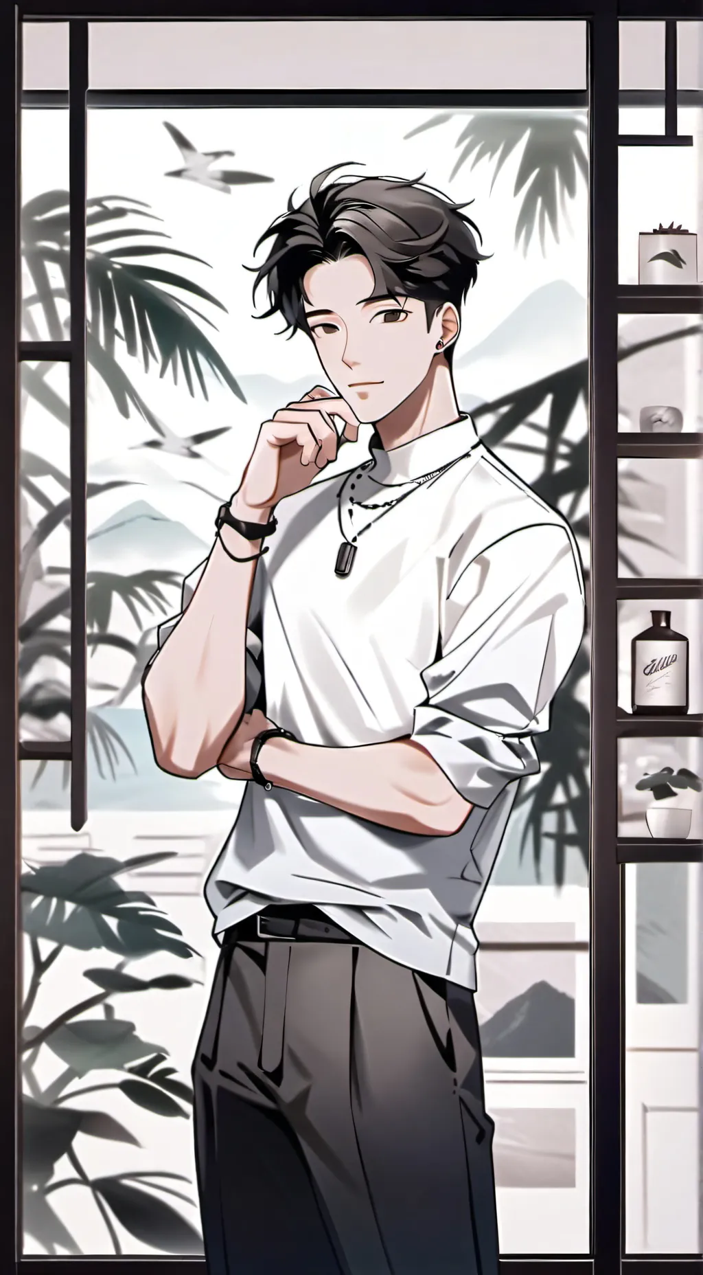 ai character: Tyler background