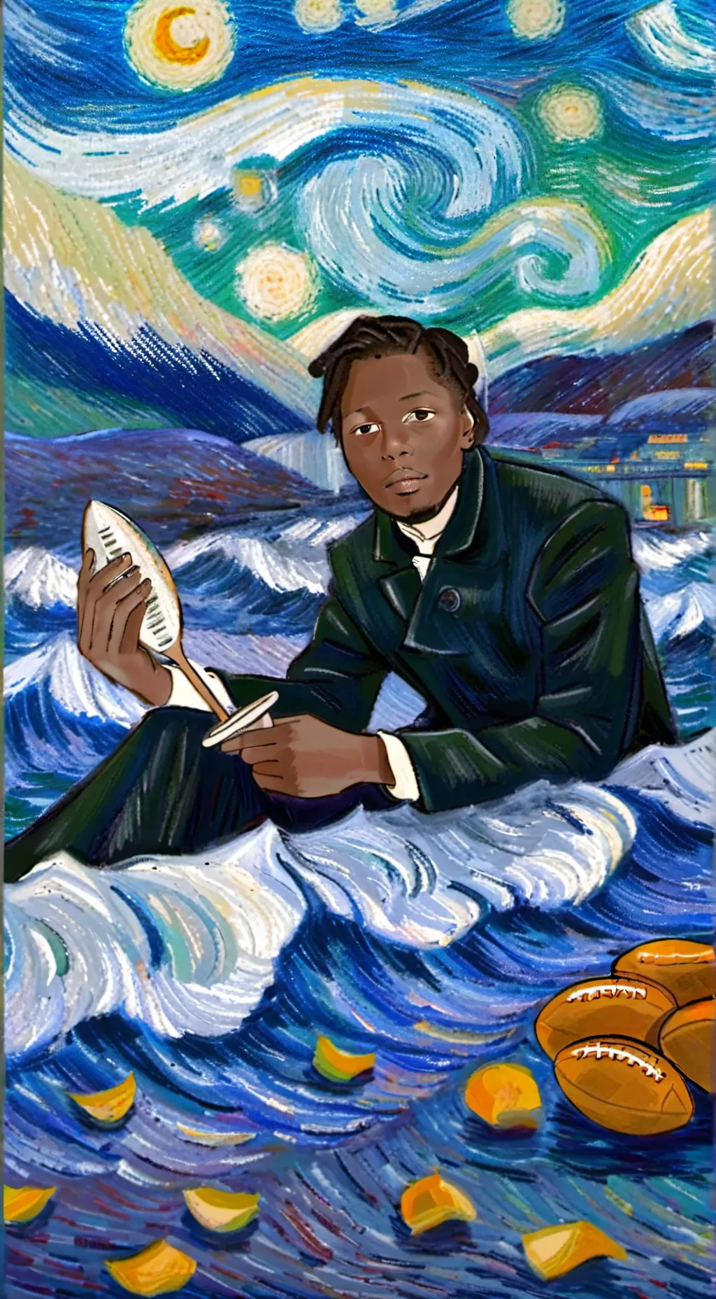 ai character: Tomorrea background