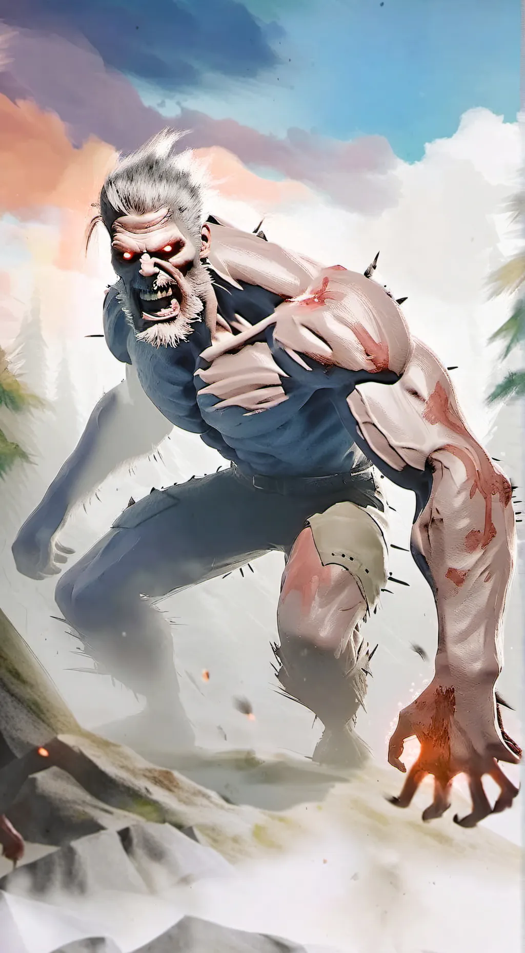 ai character: Zombeast background