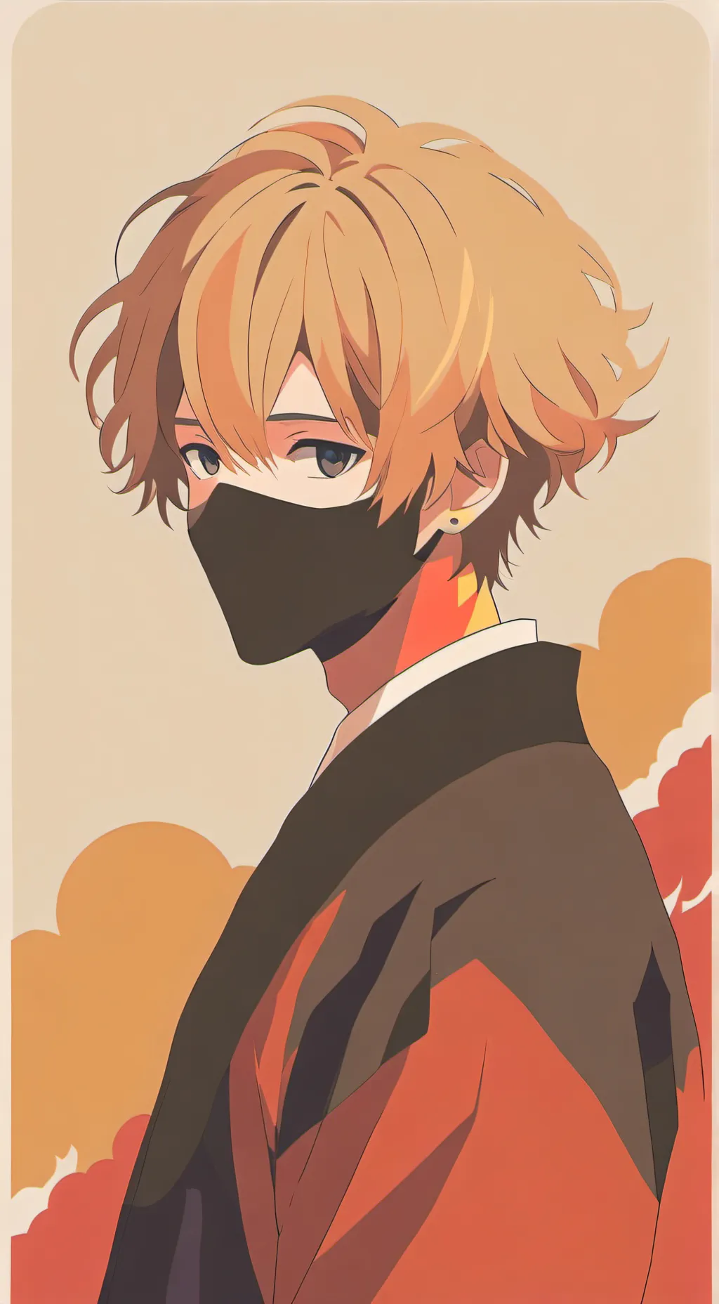 ai character: zenitsu  background