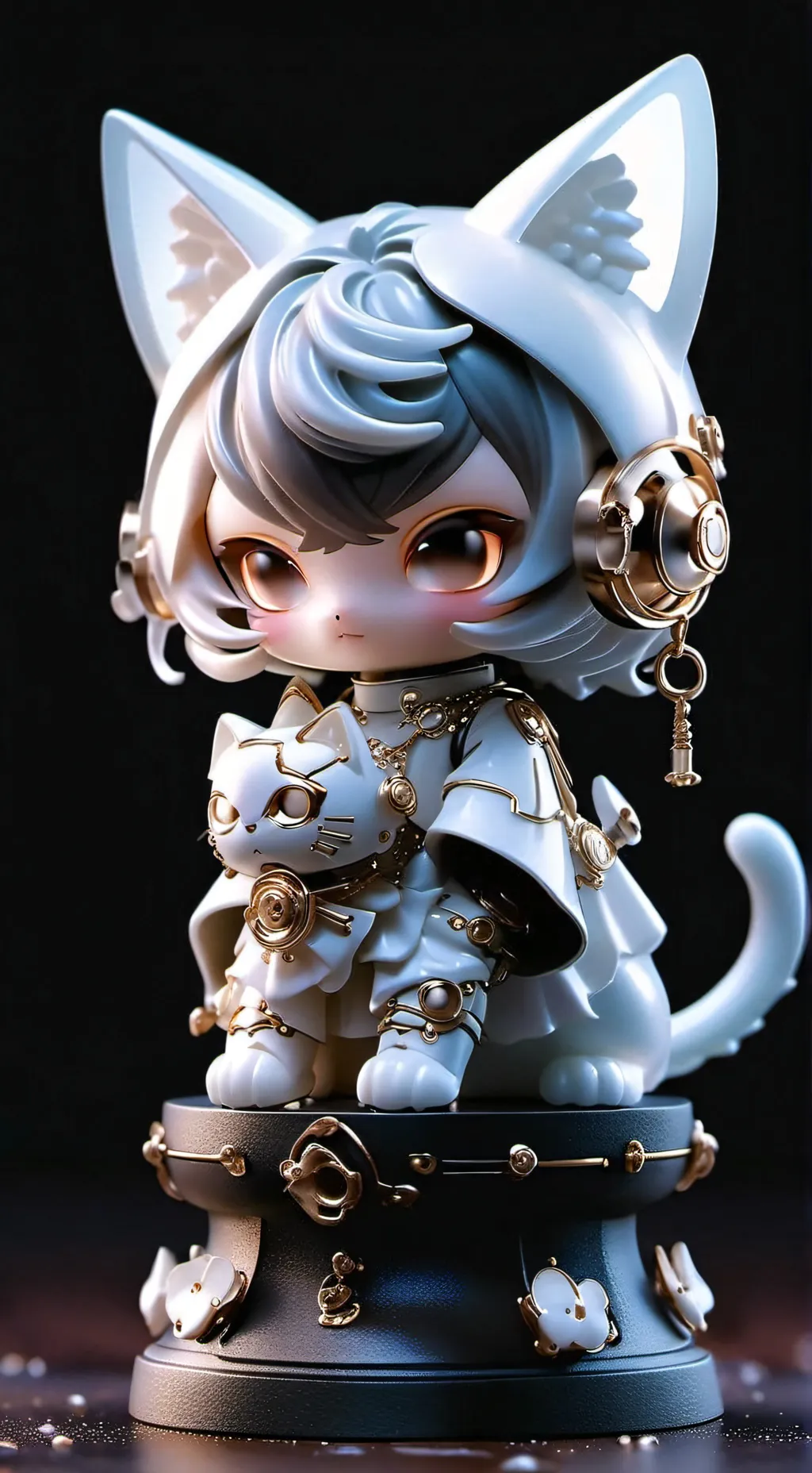 ai character: Uwu cat again  background