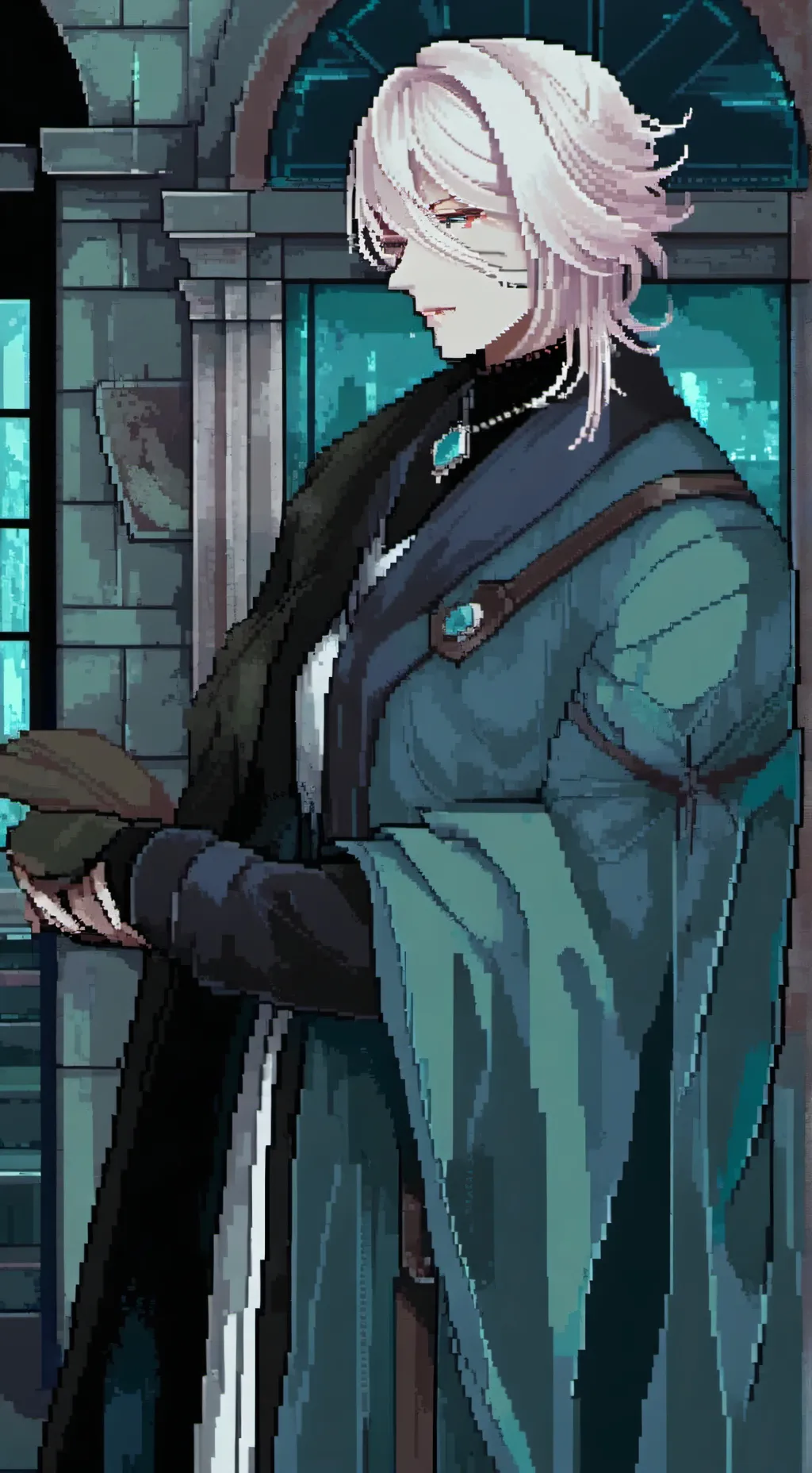 ai character: Loan  background