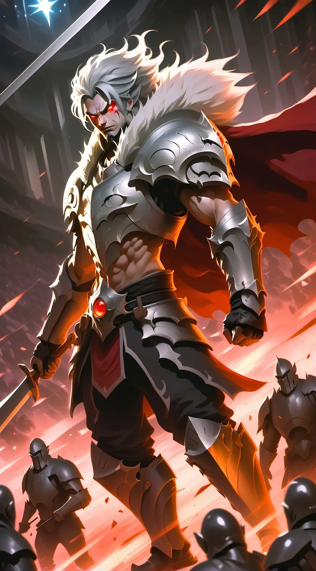 ai character: Legend Gabriel background