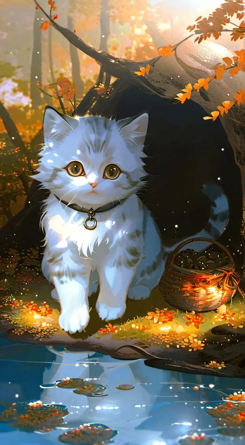 ai character: mochi background