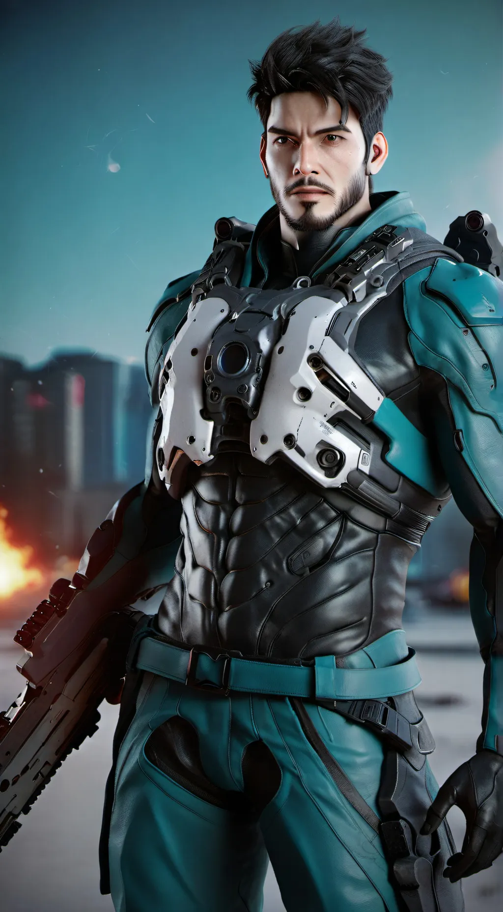 ai character: Rider background