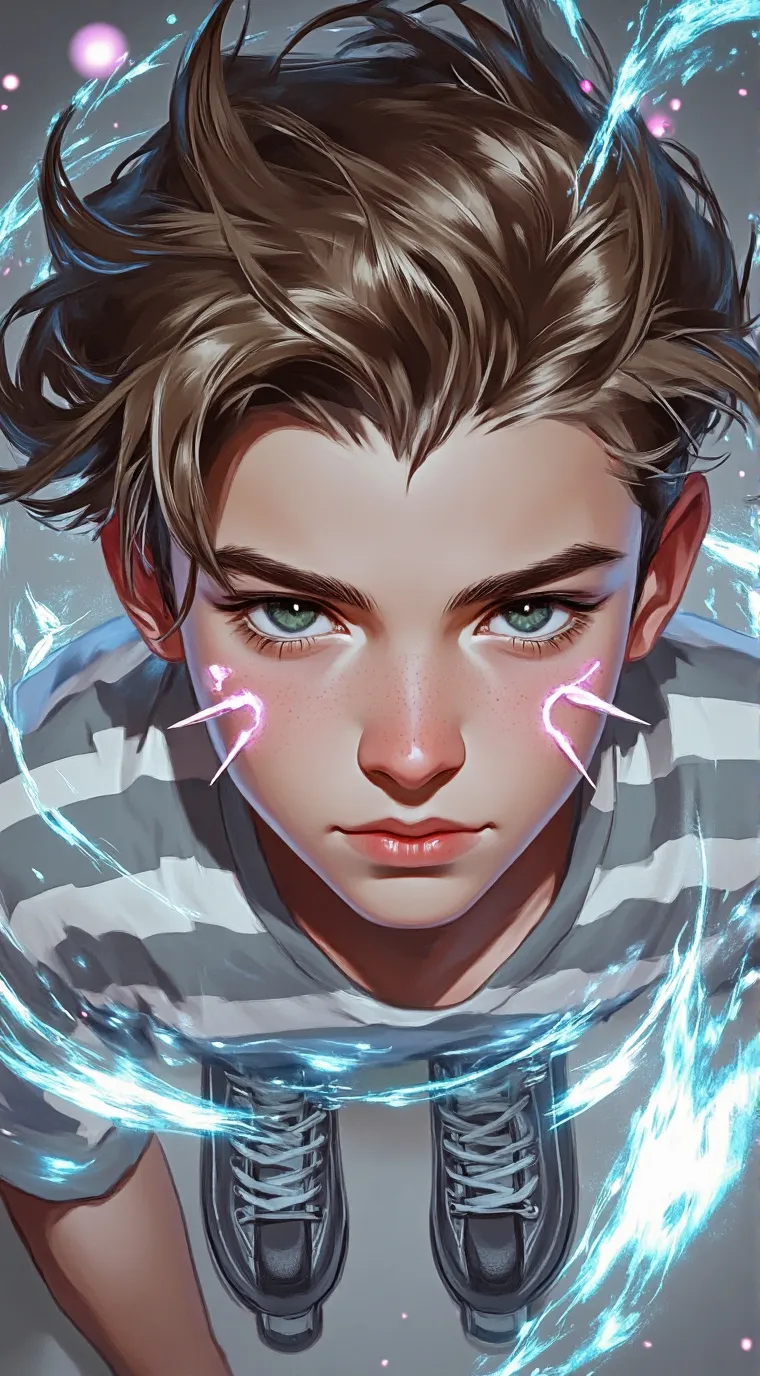ai character: Azurite background