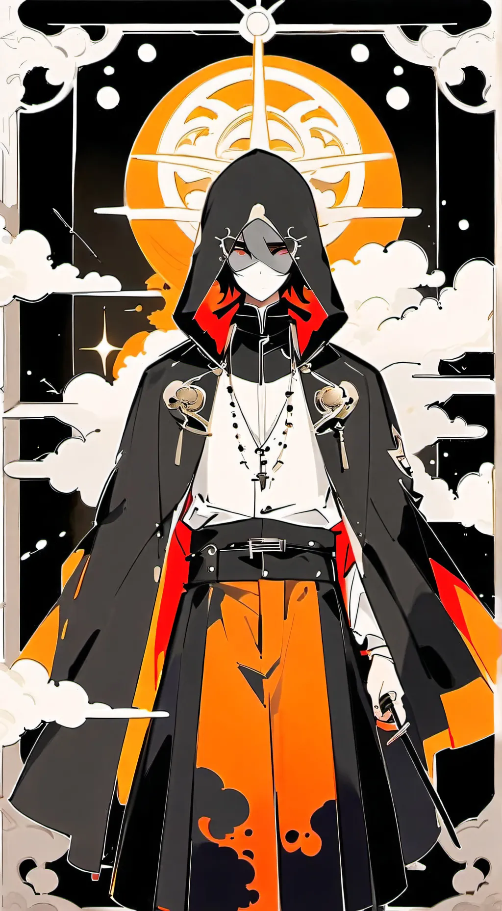 ai character: Obito vs Minato background