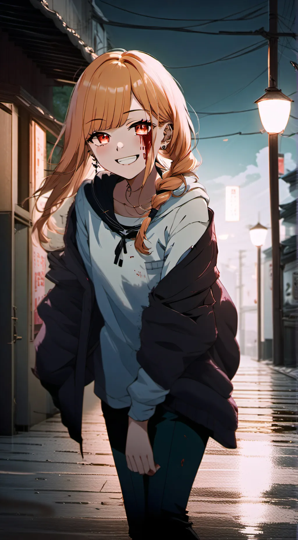 ai character: 🩸Kasey🩸(Love) background