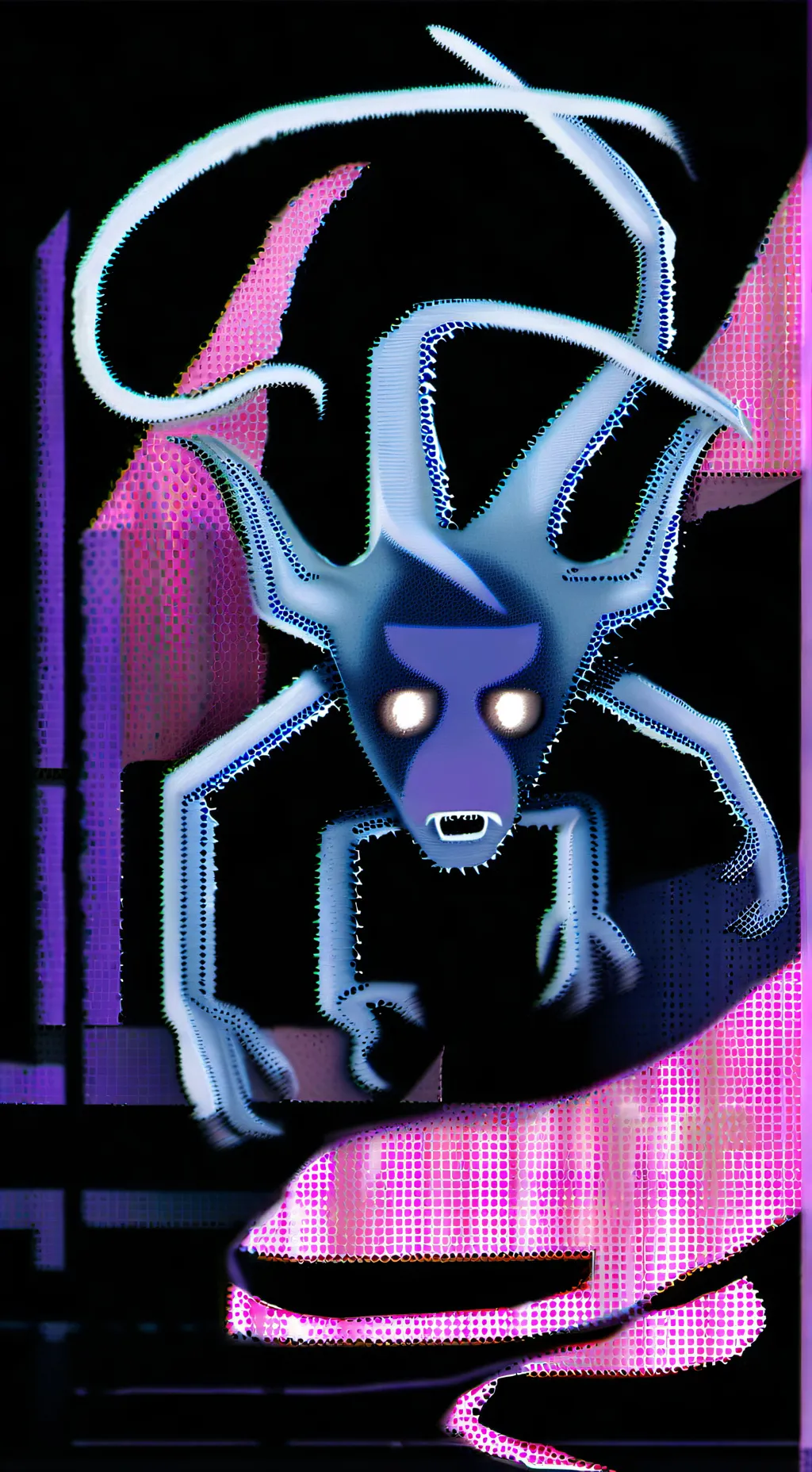 ai character: demon number 4976 background