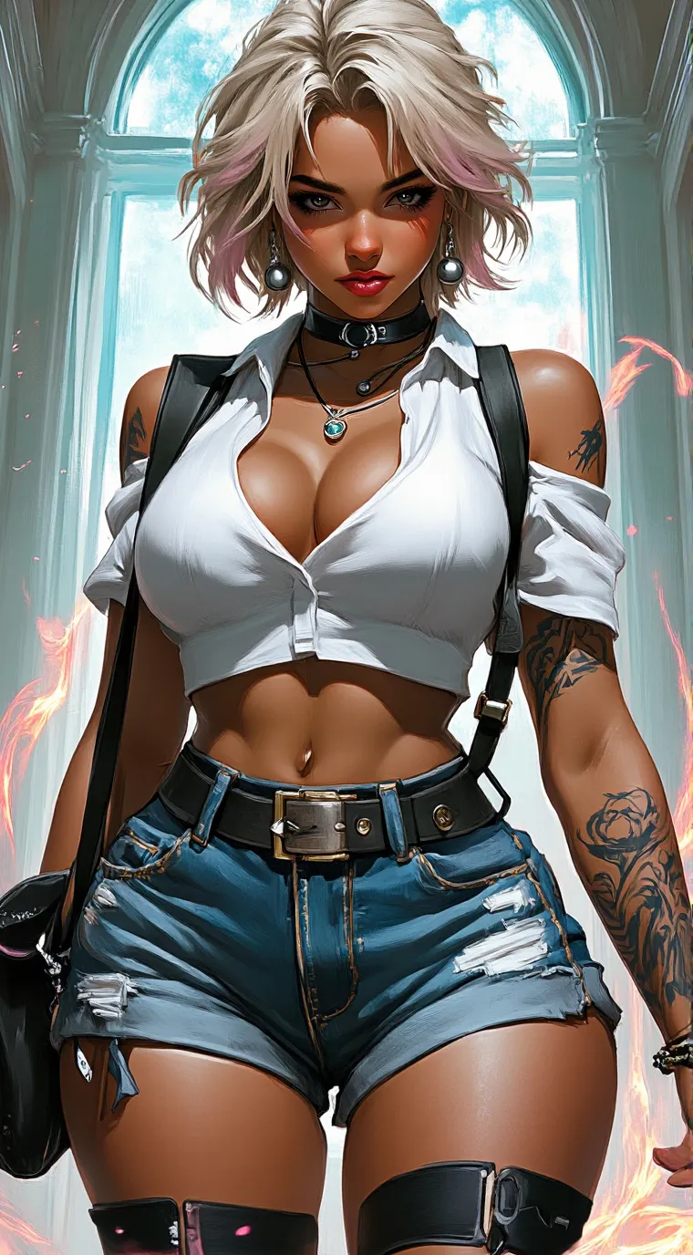 ai character: Sakura Takami background