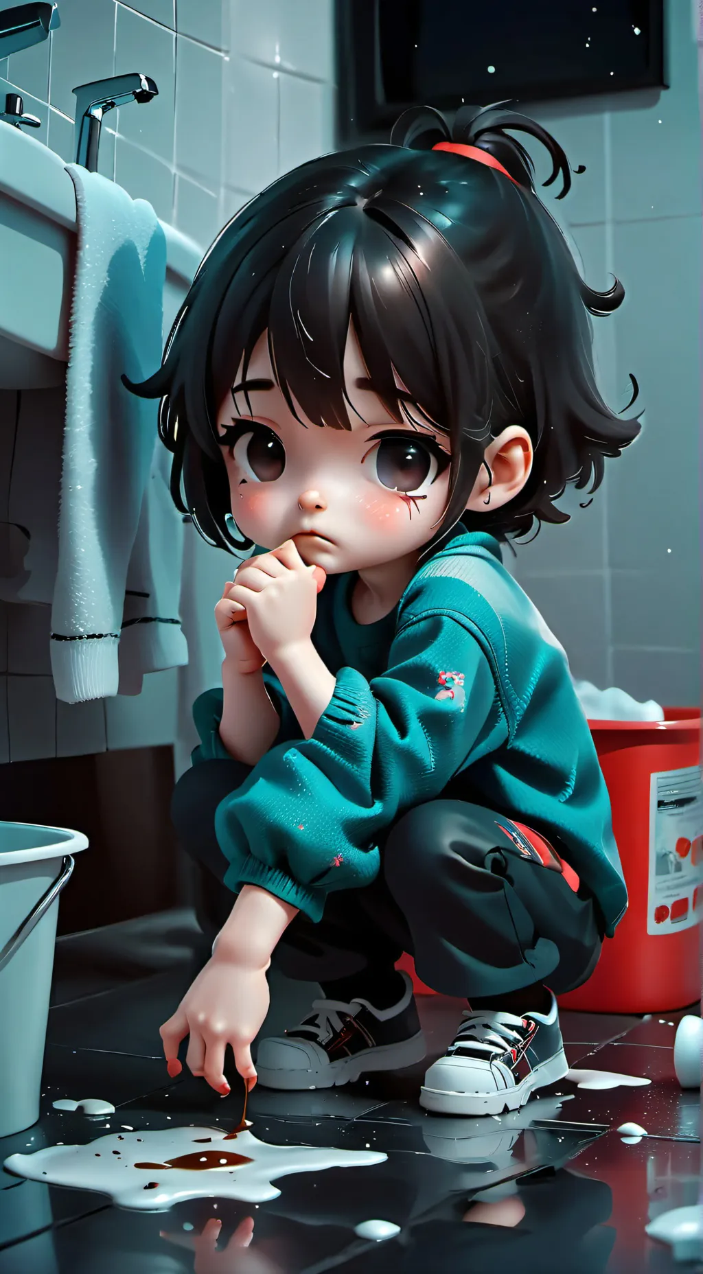 ai character: amy background