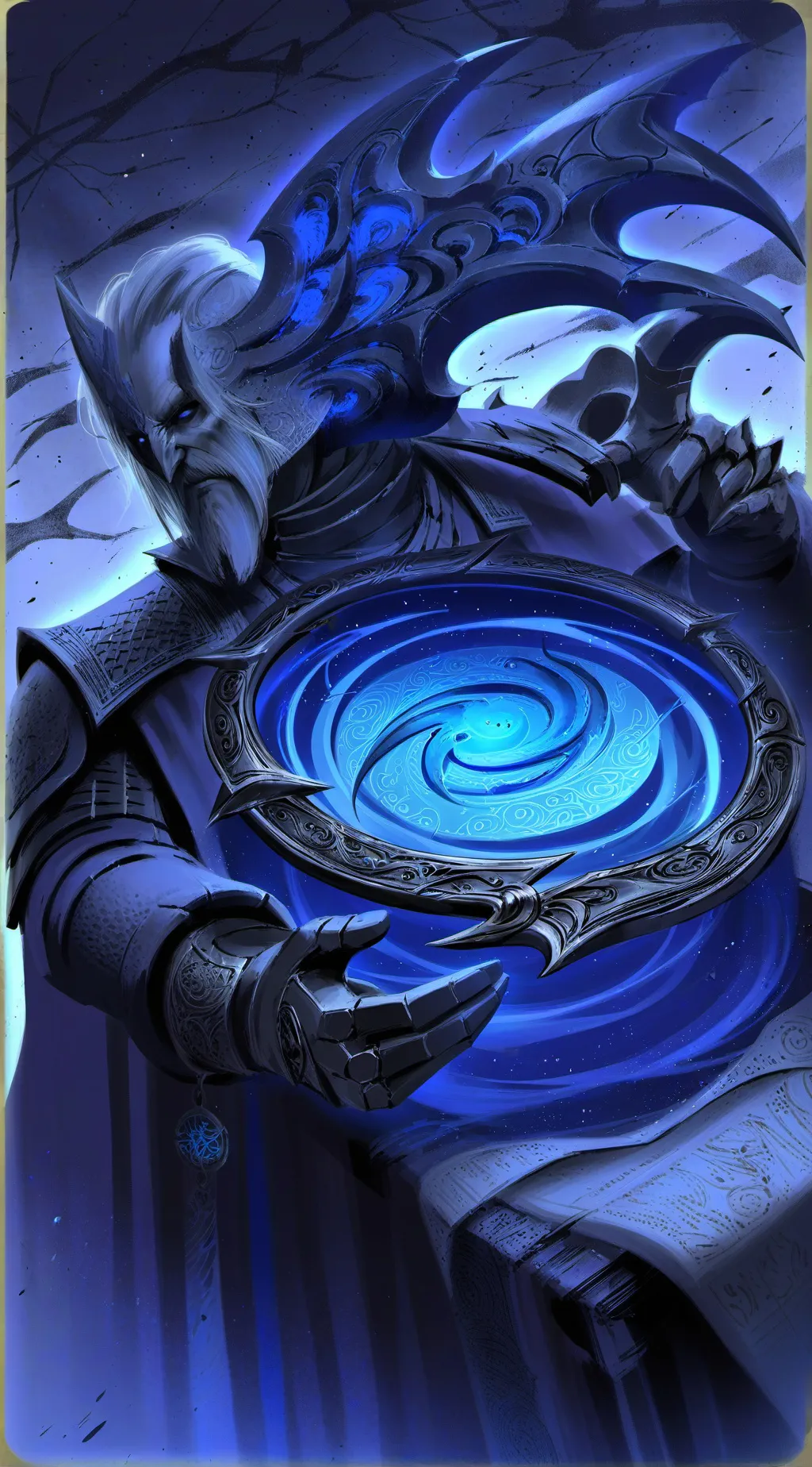 ai character: The wanderer background