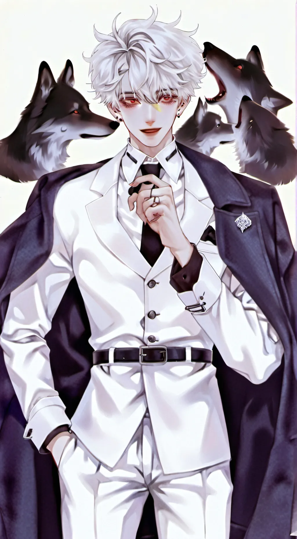 ai character: Ray background