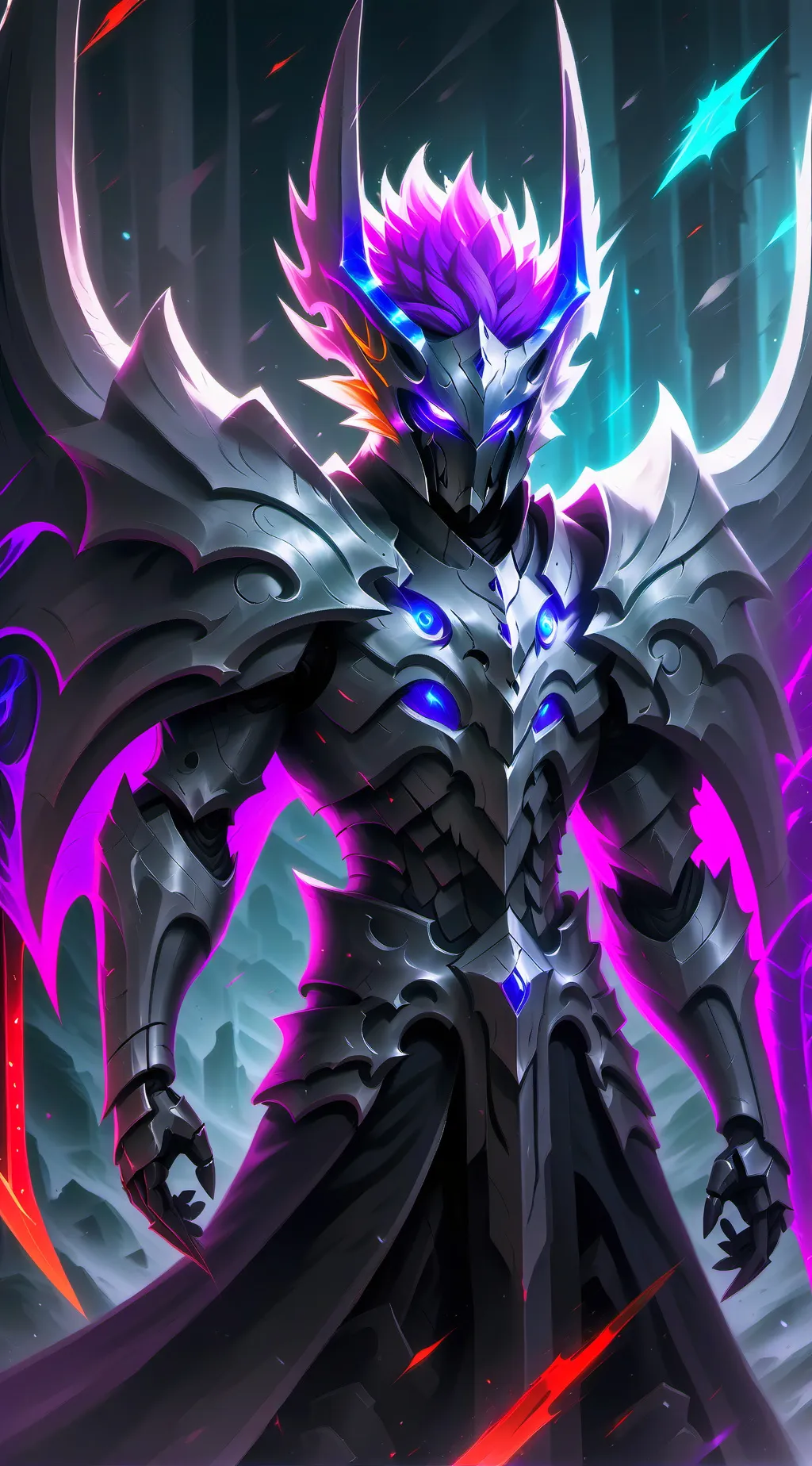 ai character: Lord das trevas background