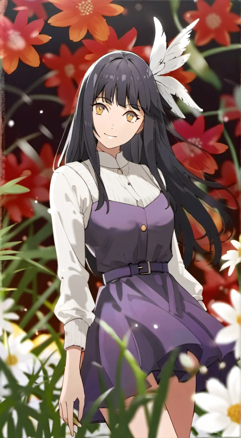 ai character: Hinata background