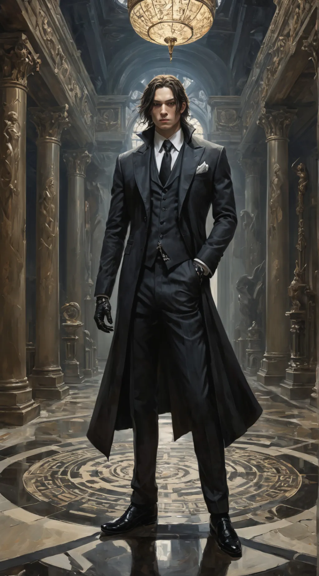 ai character: Magnus background