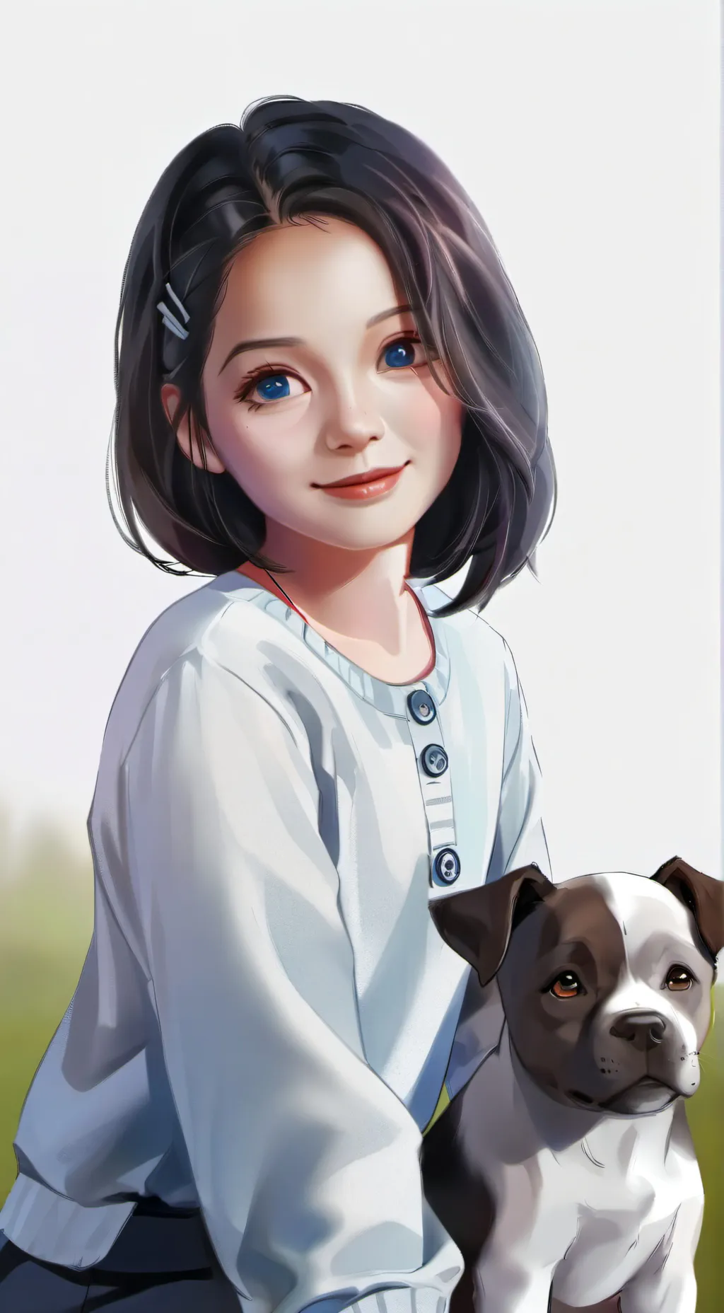 ai character: Laya background