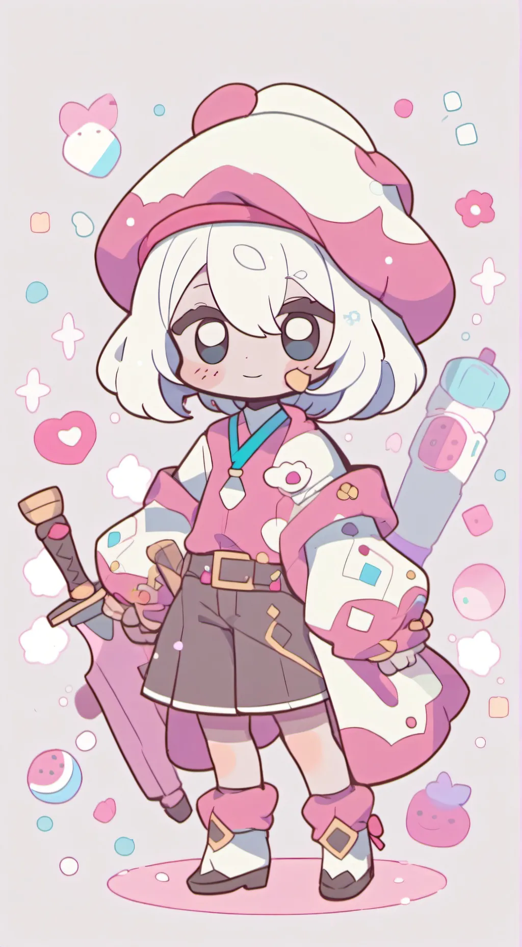 ai character: Rosa background