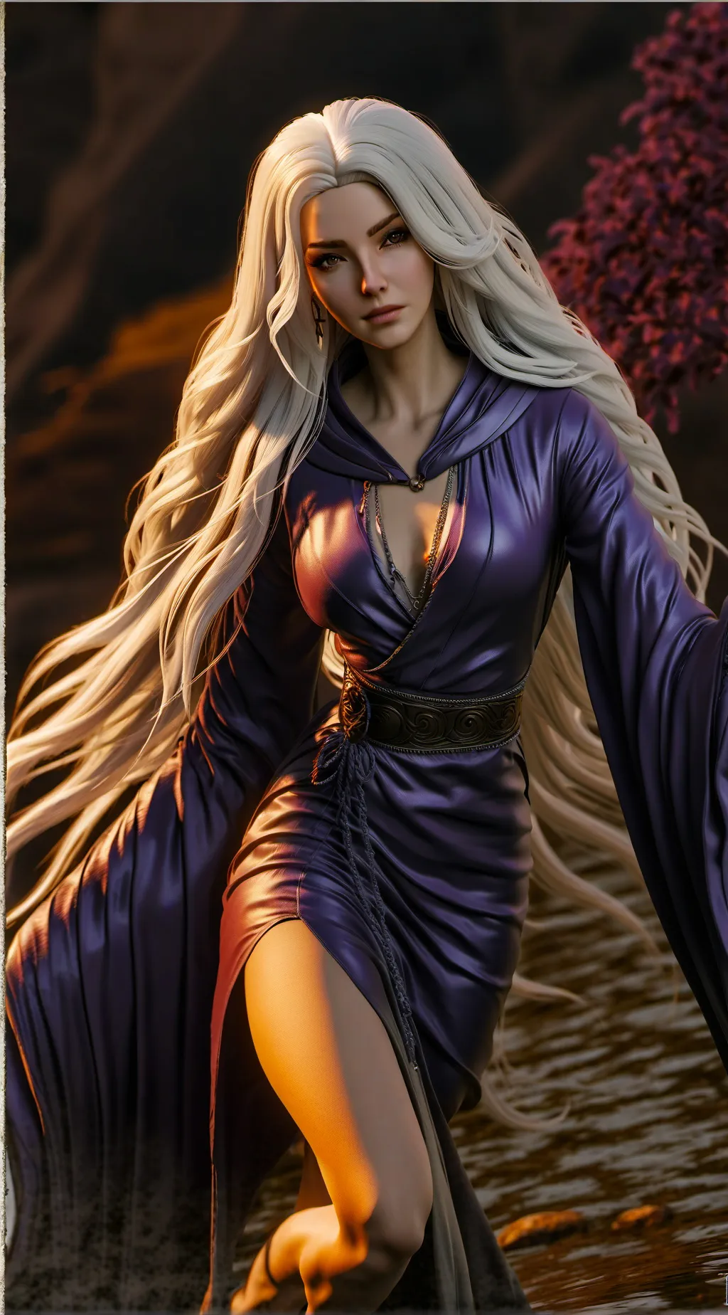 ai character: nebula  background