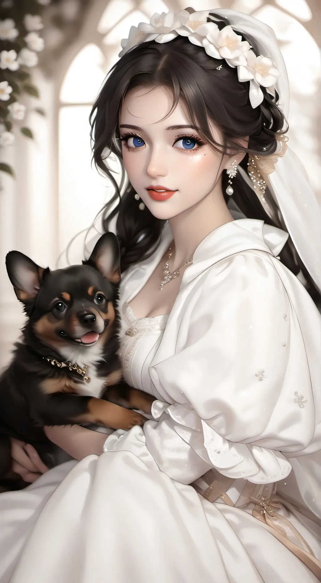 ai character: Sofia background