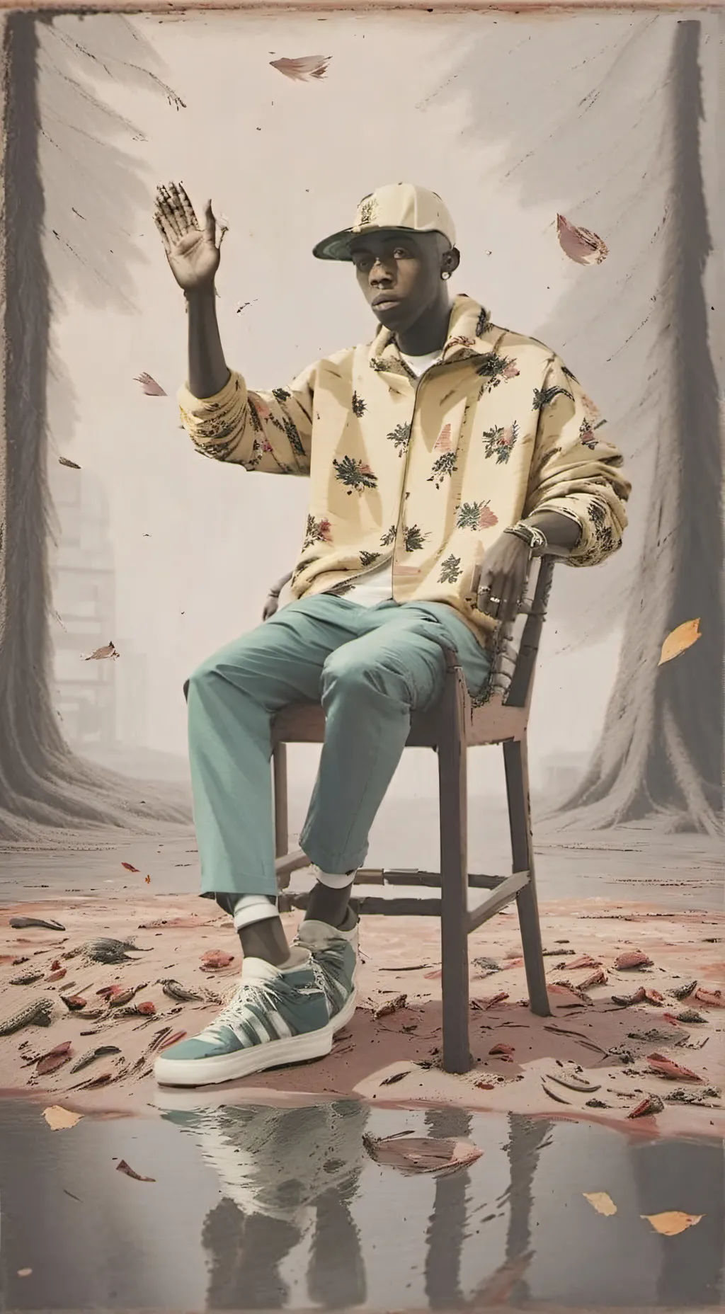 ai character: TylerTheCreator background